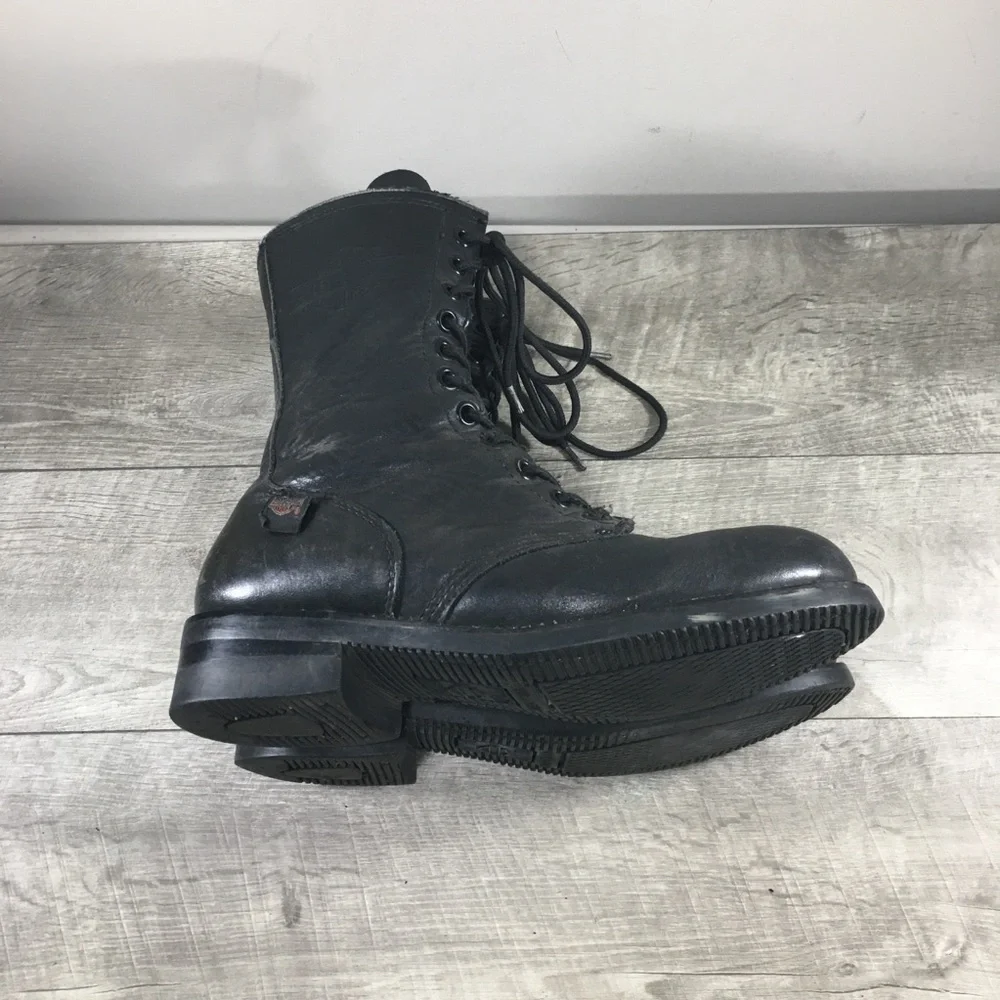 Harley-Davidson Motorcycle 98424 Street Trooper Riding Biker Mens Combat Boots 9